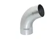 Bocht zink 72° ø80mm t.b.v. HWA-buis ø80mm