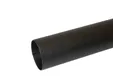 Hemelwaterafvoer buis verzinkt staal 90mm met mof en spie zwart RAL 9005