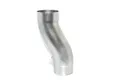 Sprongbocht zink ø80mm h.o.h. 50mm t.b.v. HWA-buis ø80mm