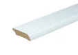 Kraalplint MDF 18x90mm vochtwerend wit voorgelakt bos a 4 stuks