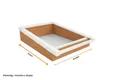 Lichtstraat Daklicht Douglas - 75-150cm breed | Wit RAL 9010