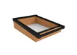 Lichtstraat Daklicht Douglas - 75-150cm breed | Zwart RAL 9005