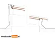 Lichtstraat Lessenaars geïsoleerd (HR++ isolatieglas) - Antraciet (RAL 7016)