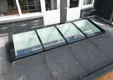 Lichtstraat Lessenaars geïsoleerd (HR++ isolatieglas) - Zwart (RAL 9005)