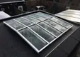Lichtstraat Zadeldak Douglas met 4 vaks veiligheidsglas - 158,2cm breed | Wit RAL 9010