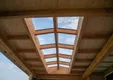 Lichtstraat Zadeldak Douglas met 8 vaks veiligheidsglas - 322,2cm breed | Wit RAL 9010