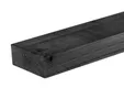 Onderregel 32x75mm (28x70mm netto) zwart geïmpregneerd (gedompeld)