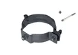 Ophangbeugel verzinkt staal voor 90mm HWA buis grijs RAL 7024