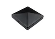 Paalkap piramide 101x101mm zwart