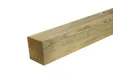Paal 120x120mm geschaafd geïmpregneerd 