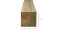 Paal 120x120mm geschaafd geïmpregneerd 
