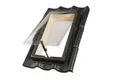 PE Dakraam 385x665mm (dagmaat) Ubbink Holle 9-pans A3 zwart