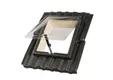 PE Dakraam 380x440mm (dagmaat) Ubbink Mulden Vlak 6-pans G2 zwart 
