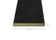 Tuinplank Grenen zwart gedompeld 16x140mm geschaafd geïmpregneerd