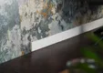 Plint Grenen 12x55mm zichtzijde wit afgelakt per 5 stuks