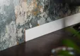 Plint Grenen 12x90mm wit gegrond per 10 stuks