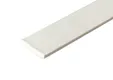 Plint Grenen 9x45mm wit gegrond per 10 stuks