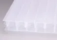 Polycarbonaat kanaalplaat opaal wit
