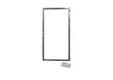 Poortframe set verzinkt voor blokhutprofiel 985x1900mm