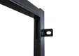 Poortframe set voor blokhutprofiel 985x1900mm zwart