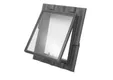 Dakraam 425x525mm (dagmaat) Purilan sneldek 4-pans SND 31 ISO zwart 