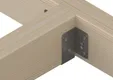 Regeldrager verzinkt staal 46mm