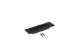 Schuifdeurkom metaal 120x40mm zwart