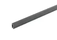 Sierstrip XL 2500mm voor glazen schuifwand mat zwart 