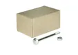 Slotbout met moer verzinkt M8x120mm