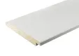 Sponningdeel Vuren 20x195mm (werkend 20x175mm) geschaafd wit gespoten RAL 9010 