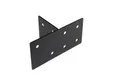 T-Hoek verbinding verzinkt 115x223mm voor palen 120-150mm zwart