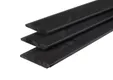 Channelsiding thermisch gemodificeerd Grenen 18x142mm (werkend 17x130mm) zwart gespoten