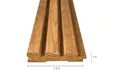 Thermo Grenen triple blokprofiel 26x142mm (werkend 126mm)