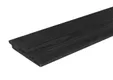 Channelsiding thermisch gemodificeerd Vuren 18x142mm (werkend 17x130mm) zwart geïmpregneerd (gedompeld)