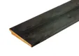 Zweeds Rabat thermisch gemodificeerd Vuren 12/27x200mm (werkend 175mm) zwart (gedompeld)