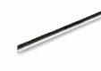 Tochtstrip 2600mm voor glazen schuifwand mat wit