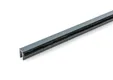 Tochtstrip XL 2600mm voor glazen schuifwand antraciet