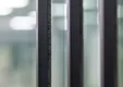 Tochtstrip XL 2600mm voor glazen schuifwand antraciet