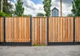 Tuinscherm Dalian 180x180cm geschaafd Keruing 19-planks