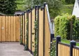Tuinscherm Elche 180x180cm geïmpr Grenen 19-planks