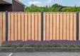 Tuinscherm Zaria 180x180cm geschaafd Douglas 19-planks