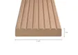Vlonderplank Bangkirai(Yellow Balau) 28x145mm