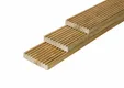 Vlonderplank (10-ribbel) 28x145mm geïmpregneerd
