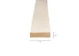 Lat Vuren 22x75mm (18x70mm netto) 