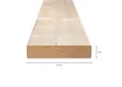 SLS Vuren 38x184mm geschaafd