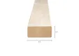 Regel Vuren 50x100mm (45x95mm netto) geschaafd 