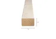 Regel Vuren 50x75mm(45x70mm netto) geschaafd