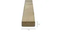 Regel Vuren 32x75mm (28x70mm netto) geschaafd geïmpregneerd 
