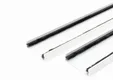 Wandprofiel 2700mm voor 4-rail glazen schuifwand mat wit
