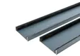 Wandprofiel 2700mm voor 5-rail glazen schuifwand antraciet